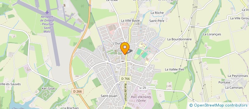 localisation de l'entreprise MONSIEUR YANN THOMAS  SAINT-MALO