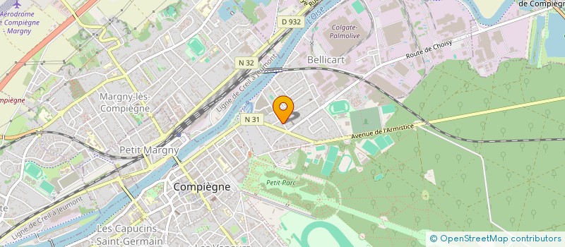 localisation de l'entreprise MONSIEUR YANN THOUZE à COMPIEGNE