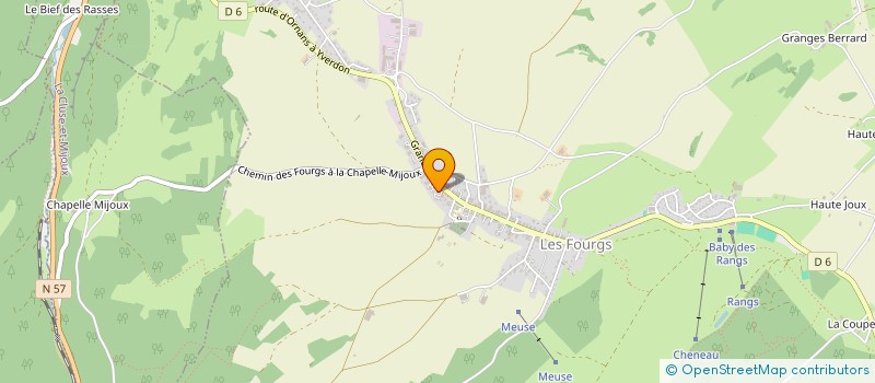 localisation de l'entreprise MONSIEUR YANN TONIOLO  HOUTAUD