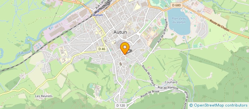 localisation de l'entreprise MONSIEUR YANN TOULLEC à AUTUN
