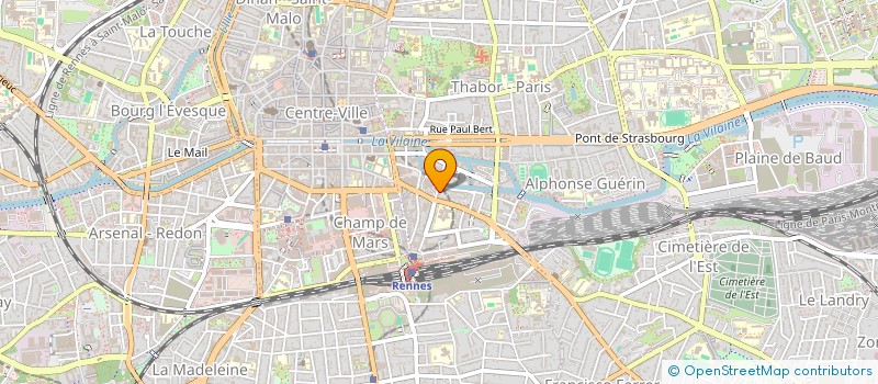 localisation de l'entreprise MONSIEUR YANN TRAON  RENNES