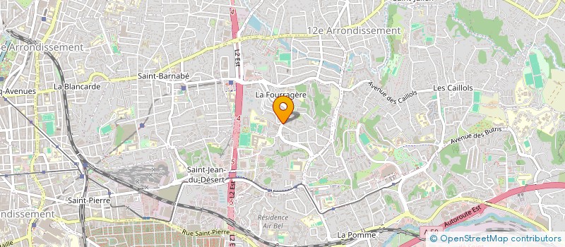 localisation de l'entreprise MONSIEUR YANN TRASKINE  MARSEILLE