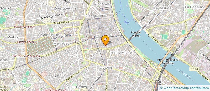 localisation de l'entreprise MONSIEUR YANN TREUPEL  BORDEAUX