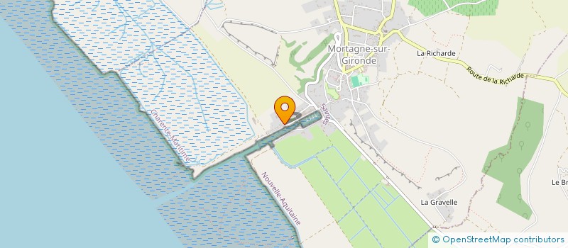 localisation de l'entreprise MONSIEUR YANN TREZEGUET à MORTAGNE-SUR-GIRONDE