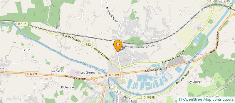 localisation de l'entreprise MONSIEUR YANN TUAL  SAINT-PANTALEON-DE-LARCHE