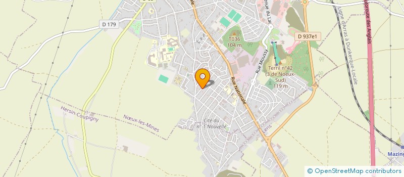 localisation de l'entreprise MONSIEUR YANN UNISSART  NUX-LES-MINES