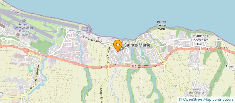 localisation de l'entreprise MONSIEUR YANN VAITINADAPOULLE  SAINTE-MARIE