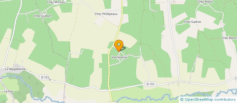 localisation de l'entreprise MONSIEUR YANN VALTEAU  BELLEVIGNE