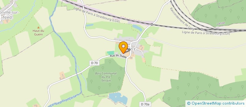 localisation de l'entreprise MONSIEUR YANN VAN DEN BULCK  LUCY