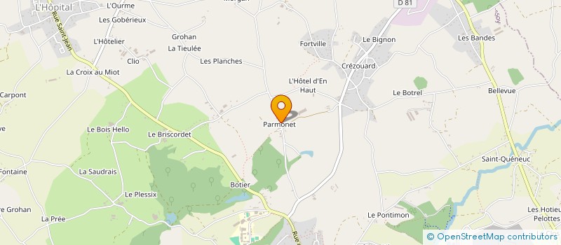 localisation de l'entreprise MONSIEUR YANN VAN VEEN à QUESSOY