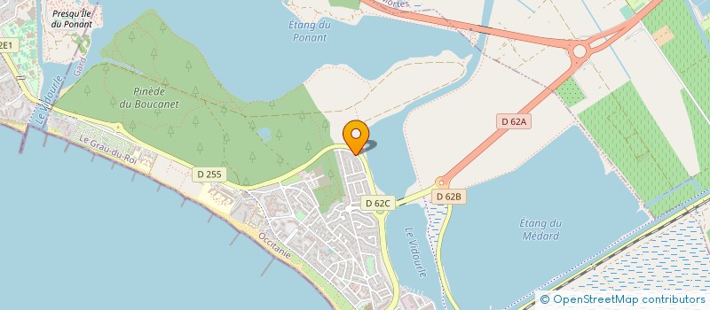 localisation de l'entreprise MONSIEUR YANN-VARI MAUREY  LE GRAU-DU-ROI