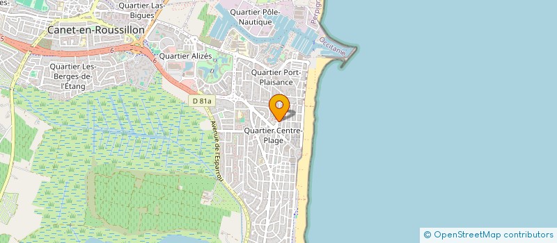 localisation de l'entreprise MONSIEUR YANN VERNEVEAUX  CANET-EN-ROUSSILLON