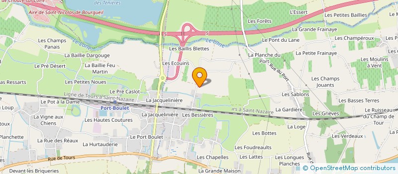 localisation de l'entreprise MONSIEUR YANN VILETTE à LA CHAPELLE-SUR-LOIRE