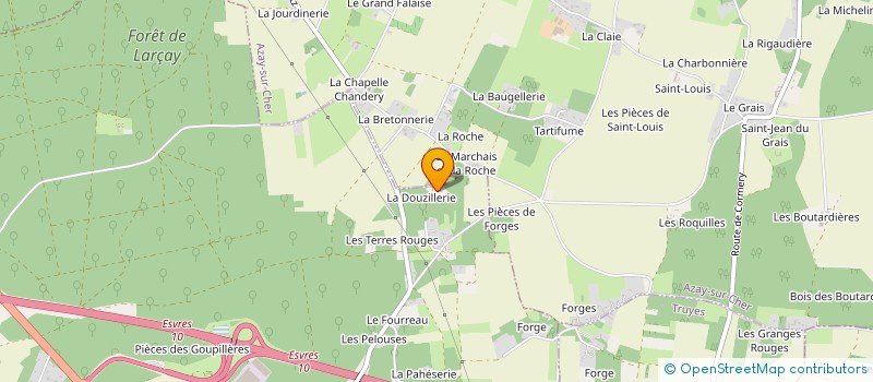 localisation de l'entreprise MONSIEUR YANN VINCENT  TRUYES