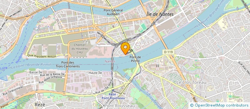 localisation de l'entreprise MONSIEUR YANN VINCENT  NANTES