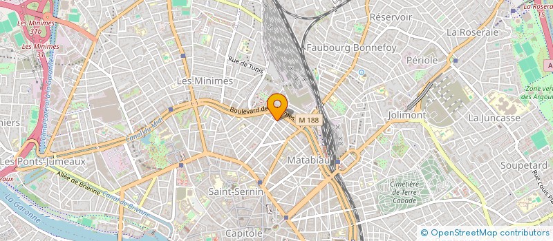 localisation de l'entreprise MONSIEUR YANN VIVIEN à TOULOUSE