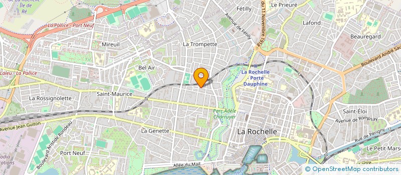localisation de l'entreprise MONSIEUR YANN VRIGNAUD à LA ROCHELLE