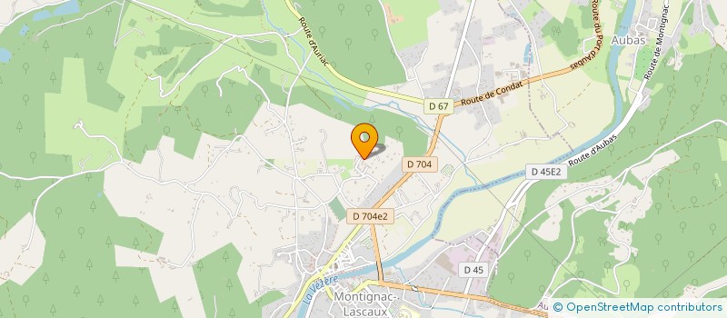 localisation de l'entreprise MONSIEUR YANN WALDBURGER  MONTIGNAC-LASCAUX