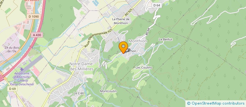 localisation de l'entreprise MONSIEUR YANN WEILENMANN  MONTHION