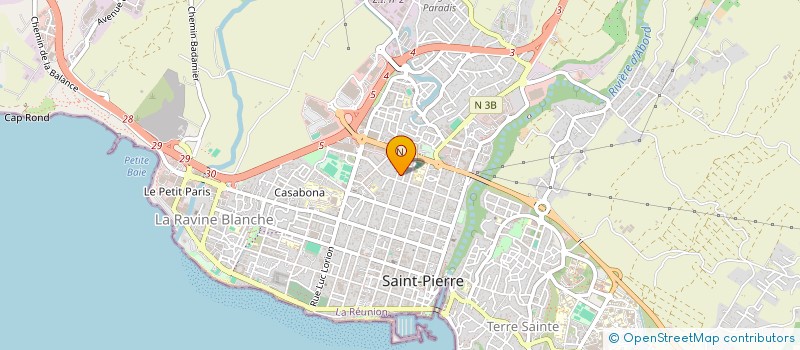 localisation de l'entreprise MONSIEUR YANN WICKERT à SAINT-PIERRE