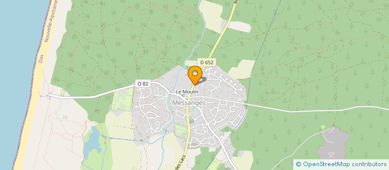 localisation de l'entreprise MONSIEUR YANN WOZNIAK  MESSANGES