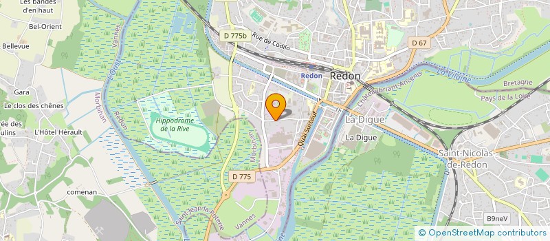 localisation de l'entreprise MONSIEUR YANN YANN LANOE  REDON