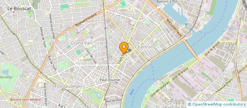 localisation de l'entreprise MONSIEUR YANN YANN PALERESSOMPOULLE  BORDEAUX