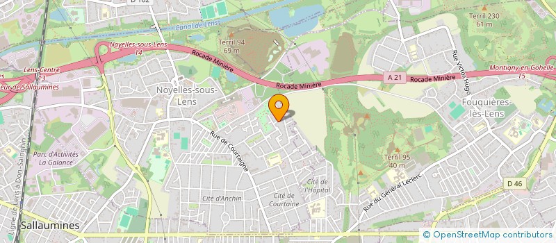 localisation de l'entreprise MONSIEUR YANN YKEMA  NOYELLES-SOUS-LENS