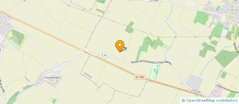 localisation de l'entreprise MONSIEUR YANN YVER  GREZAC