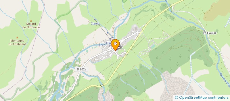 localisation de l'entreprise MONSIEUR YANN ZAPILLON  VAL-CENIS