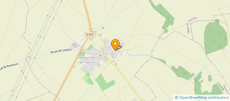 localisation de l'entreprise MONSIEUR YANNCLERY BOLOMBO  HEROUVILLE-EN-VEXIN