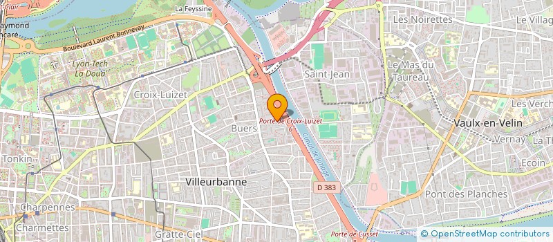 localisation de l'entreprise MONSIEUR YANNE LAMBERT  VILLEURBANNE