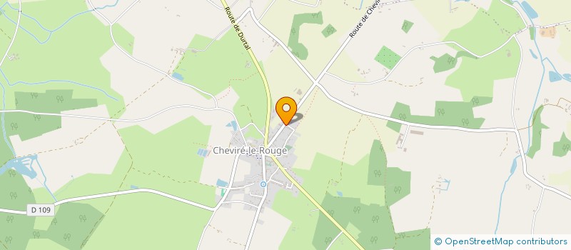 localisation de l'entreprise MONSIEUR YANNI CHEVALIER  BAUGE-EN-ANJOU