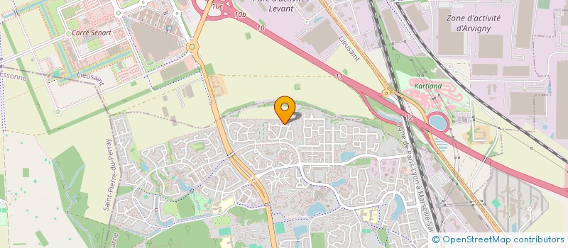 localisation de l'entreprise MONSIEUR YANNI HAOUCHE  SAVIGNY-LE-TEMPLE