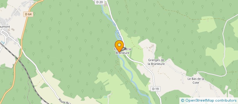 localisation de l'entreprise MONSIEUR YANNI JOUANDET à AILLEVILLERS-ET-LYAUMONT
