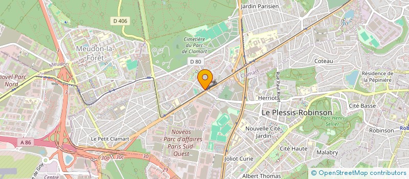 localisation de l'entreprise MONSIEUR YANNI OUAHIOUNE à CLAMART