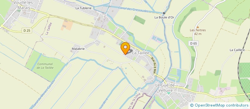 localisation de l'entreprise MONSIEUR YANNI ROUSSEAU à LA TAILLEE