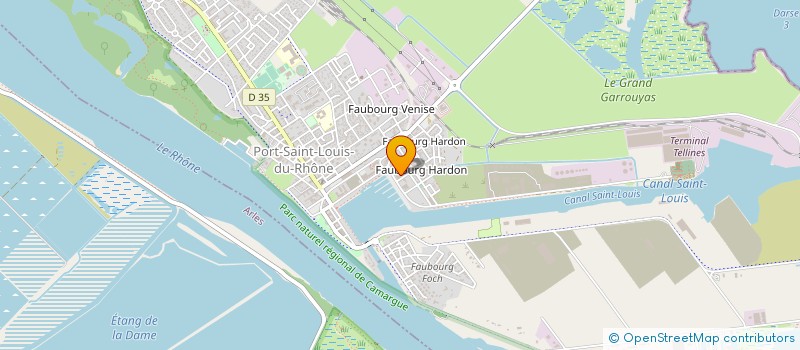 localisation de l'entreprise MONSIEUR YANNI SAFIS à PORT-SAINT-LOUIS-DU-RHONE