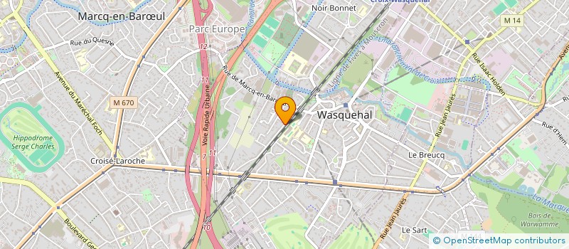 localisation de l'entreprise MONSIEUR YANNI WIMSINGUES  WASQUEHAL