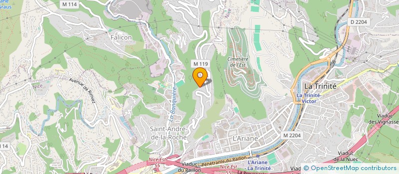 localisation de l'entreprise MONSIEUR YANNIC ULRICH  SAINT-ANDRE-DE-LA-ROCHE