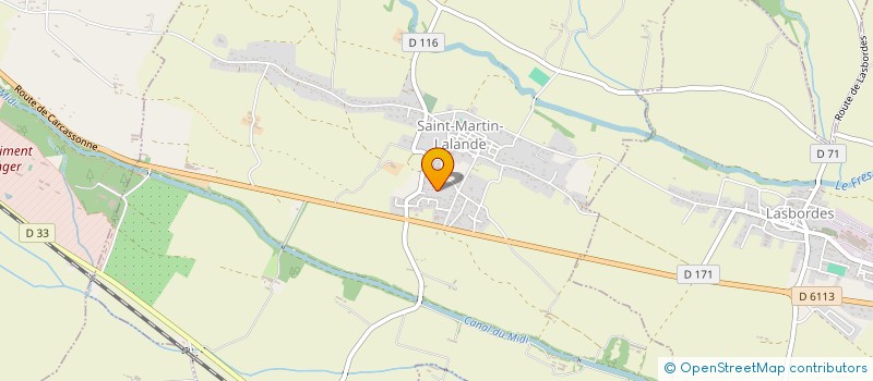 localisation de l'entreprise MONSIEUR YANNICK ADELER  SAINT-MARTIN-LALANDE