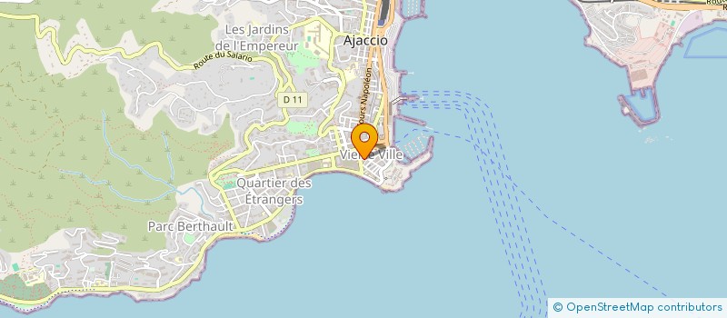localisation de l'entreprise MONSIEUR YANNICK ALIBERT à AJACCIO