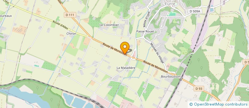 localisation de l'entreprise MONSIEUR YANNICK ALLIES  EURRE