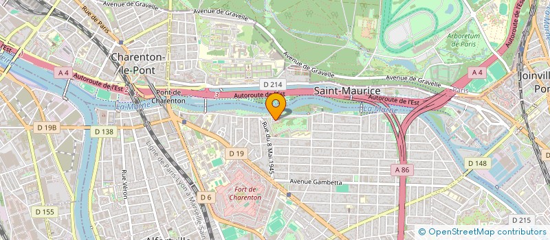localisation de l'entreprise MONSIEUR YANNICK AMIABLE à MAISONS-ALFORT