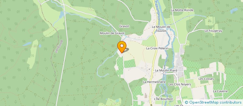 localisation de l'entreprise MONSIEUR YANNICK AMIRAULT  BOURGUEIL