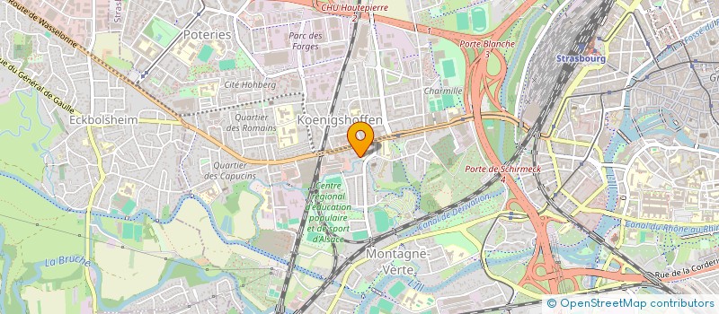 localisation de l'entreprise MONSIEUR YANNICK AMRANI  STRASBOURG