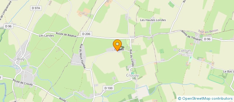 localisation de l'entreprise MONSIEUR YANNICK ANNE  CROUAY