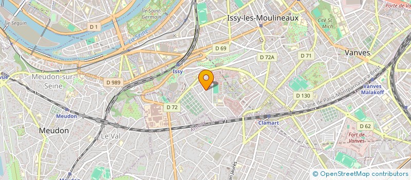 localisation de l'entreprise MONSIEUR YANNICK ANTOINETTE à ISSY-LES-MOULINEAUX