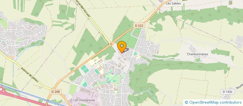 localisation de l'entreprise MONSIEUR YANNICK AUDOUARD à BOURGOIN-JALLIEU