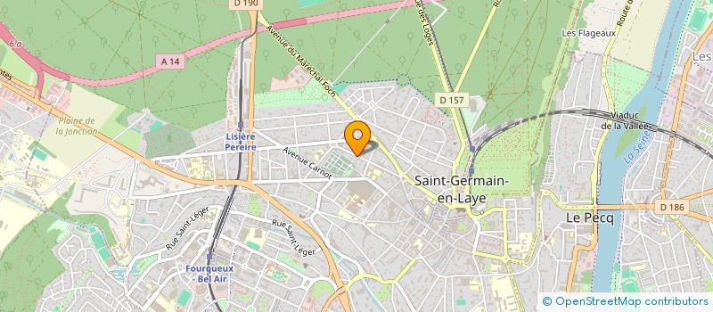 localisation de l'entreprise MONSIEUR YANNICK AULNETTE à SAINT-GERMAIN-EN-LAYE